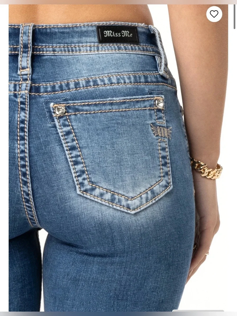 Miss Me Classic Heaven Slim High-Rise Blue Women's Jeans